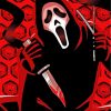 Creepy Ghostface Illustration paint by numbers