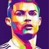 Cristiano Ronaldo Pop Art paint by numbers