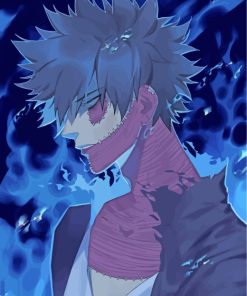 Dabi Mha Anime paint by numbers