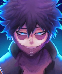 Dabi Mha My Hero Academia paint by numbers