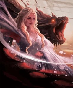 Daenerys GOT Art paint by numbers