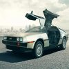 DMC Delorean Car paint by numbers