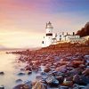 Dunoon Lighthouse paint by numbers