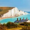 Seven Sisters Eastbourne paint by numbers