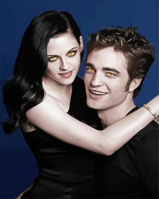 Edward And Bella paint by numbers