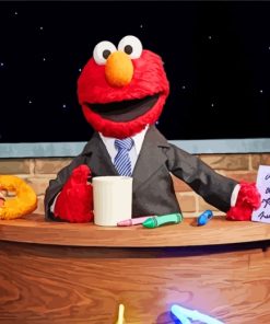 Elmo Show paint by numbers