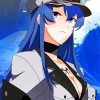 Esdeath Japanese Character paint by numbers