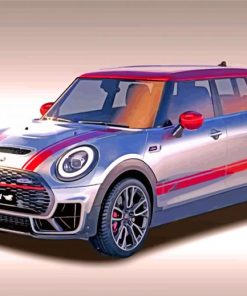 Mini Cooper F54 Car paint by numbers