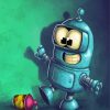 Baby Bender Robot paint by numbers