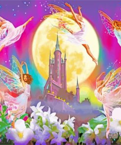 Fantasy Fairyland paint by numbers