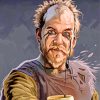 Floki Character Illustration paint by numbers