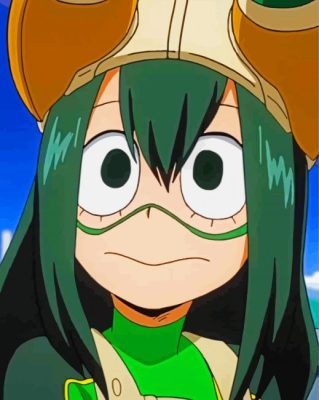 Froppy Anime Character paint by numbers