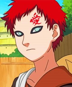 Gaara Naruto Anime paint by numbers