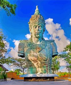 Garuda Wisnu Kencana Cultural Park paint by numbers