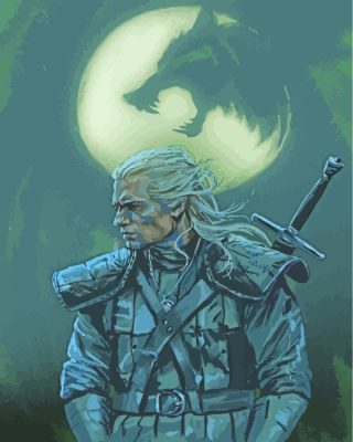 The Witcher Movie paint by numbers