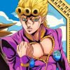 Giorno Giovanna Manga Anime paint by numbers