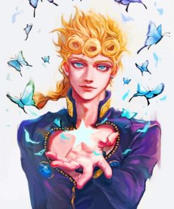 Giorno Giovanna Anime paint by numbers