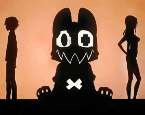 Gleipnir Silhouette paint by numbers