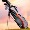 Golf Bag paint by numbers