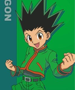 Gon Hunter X Hunter paint by numbers