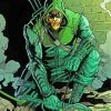 Green Arrow paint by numbers