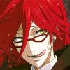 Grell Sutcliff Anime paint by numbers