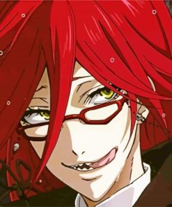 Grell Sutcliff Anime paint by numbers