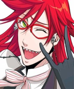 Grell Sutcliff Character paint by numbers