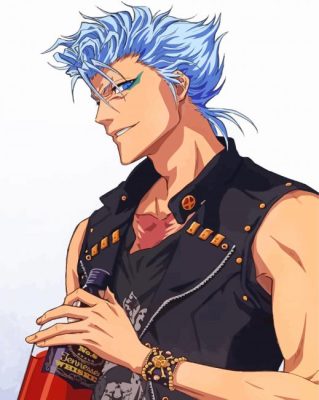 Grimmjow Jaegerjaquez paint by numbers