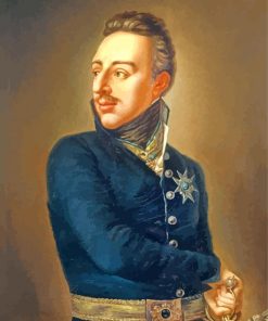 The King Gustav IV paint by numbers