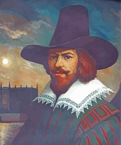 Guy Fawkes paint by numbers