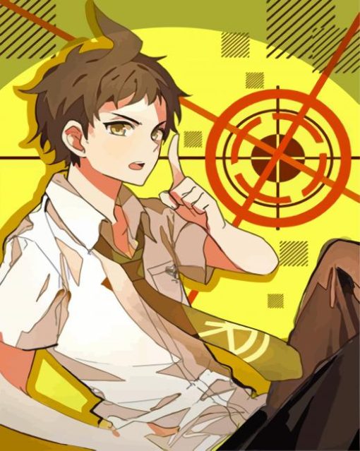 Hajime Hinata Character paint by numbers