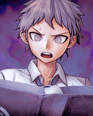 Hajime Hinata Anime paint by numbers