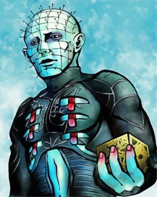 Hellraiser Movie Art paint by numbers