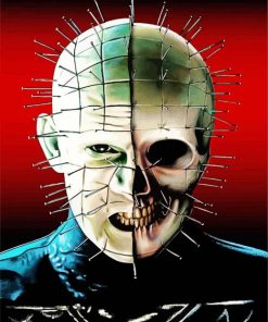 Horror Hellraiser Movie paint by numbers