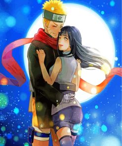 Naruto And Hinata Couple paint by numbers