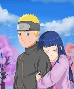 Naruto Uzumaki And Hinata Hyuga paint by numbers