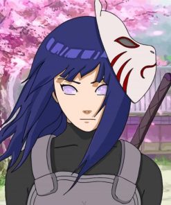 Hinata Hyuga Anime paint by numbers