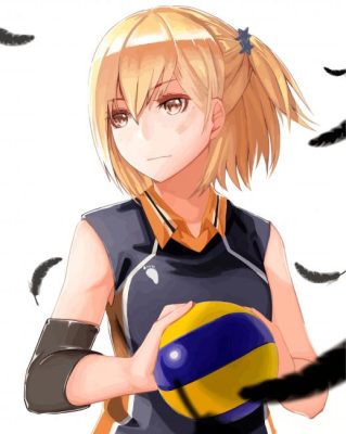 Hitoka Yachi Anime paint by numbers