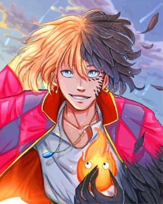 Howls Anime Ghibli paint by numbers