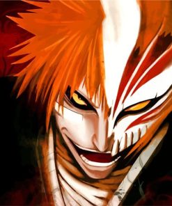 Ichigo Kurosaki Bleach Character paint by numbers