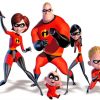 The Incredibles Movie paint by numbers