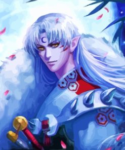 Sesshomaru Art paint by numbers