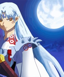 Inuyasha Sesshomaru Anime paint by numbers