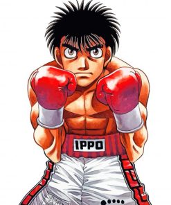 The Boxer Ippo Makunouchi paint by numbers