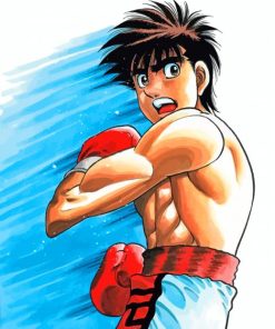 Ippo Makunouchi Japanese Manga paint by numbers