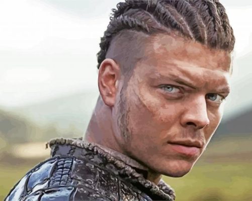 Aesthetic Ivar The Boneless paint by numbers