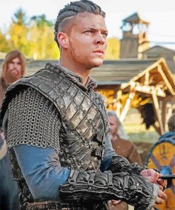 Ivar Ragnarsson Vikings paint by numbers