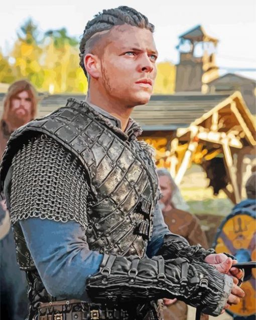 Ivar Ragnarsson Vikings paint by numbers