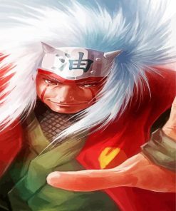 Jiraiya Naruto Anime paint by numbers